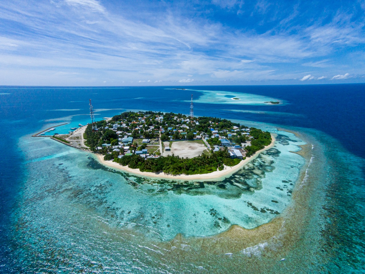 Aerial view of Rasdhoo