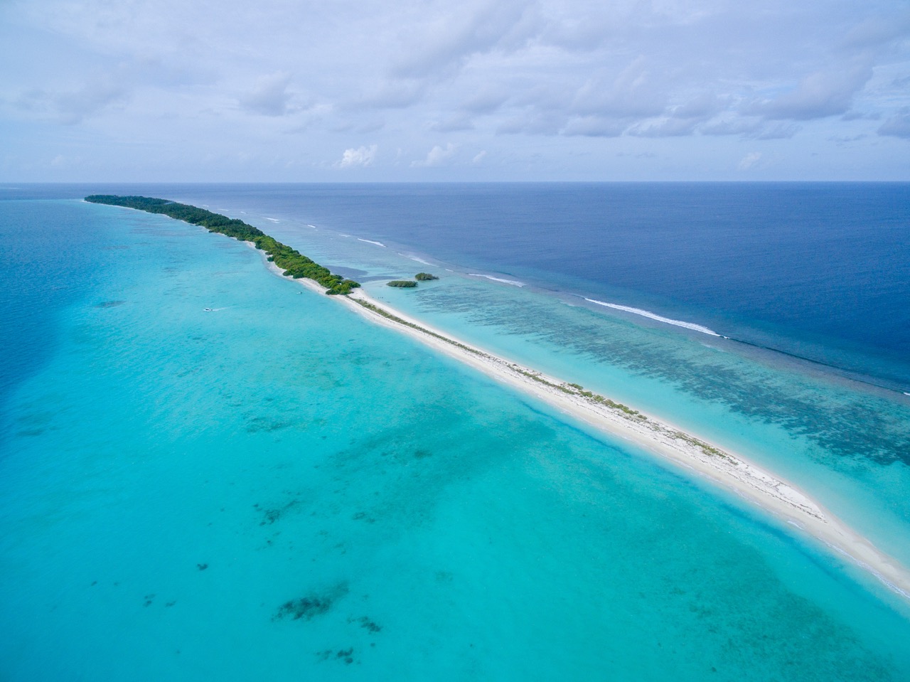 Aerial view of Dhigurah