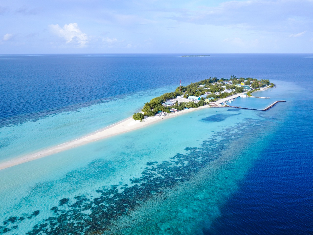Aerial view of Kunburudhoo