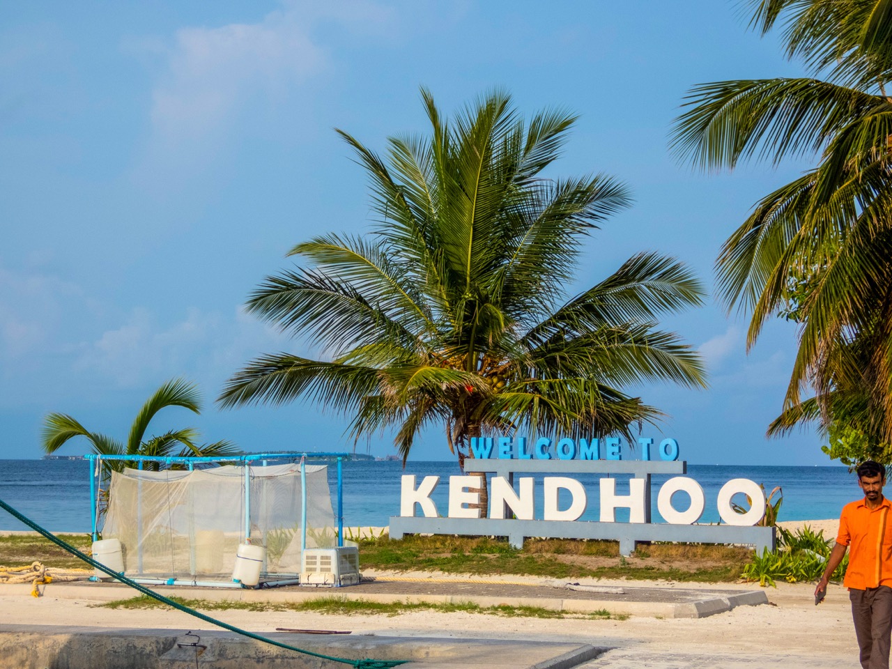 Aerial view of Kendhoo