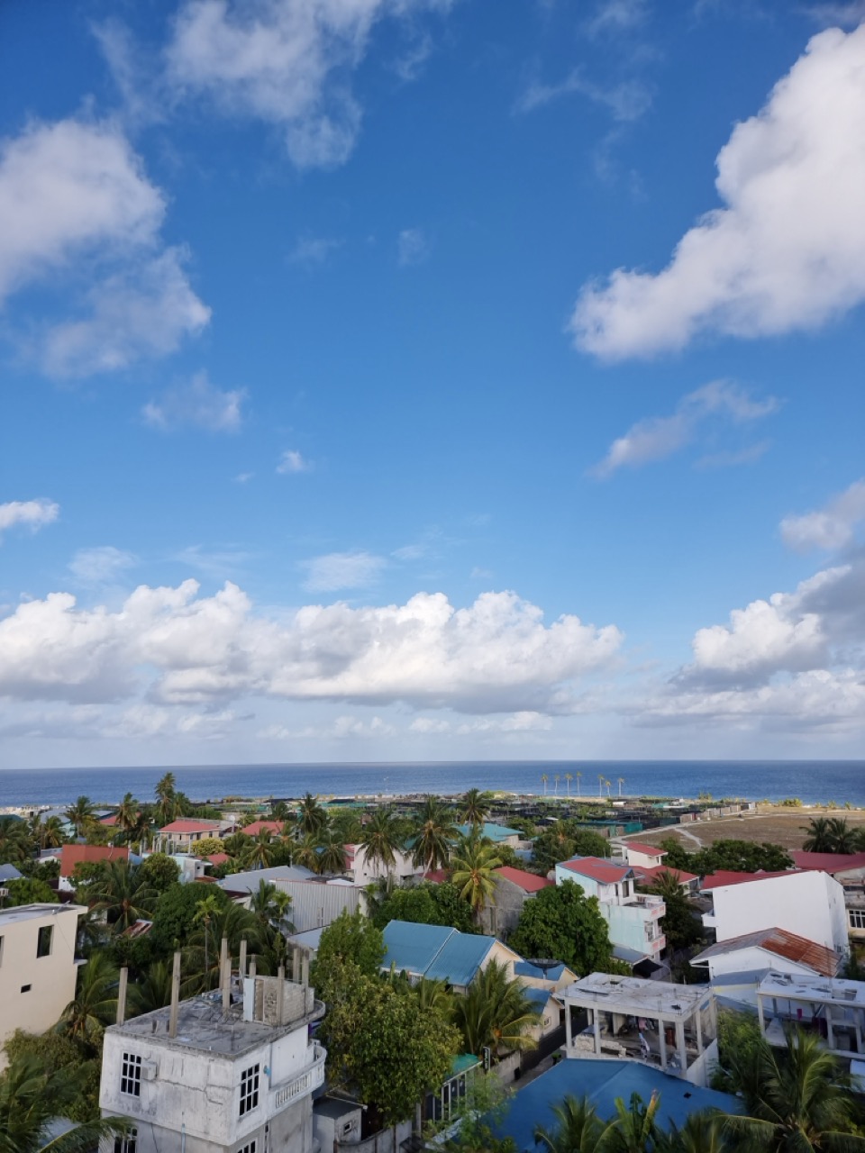 Aerial view of Meedhoo