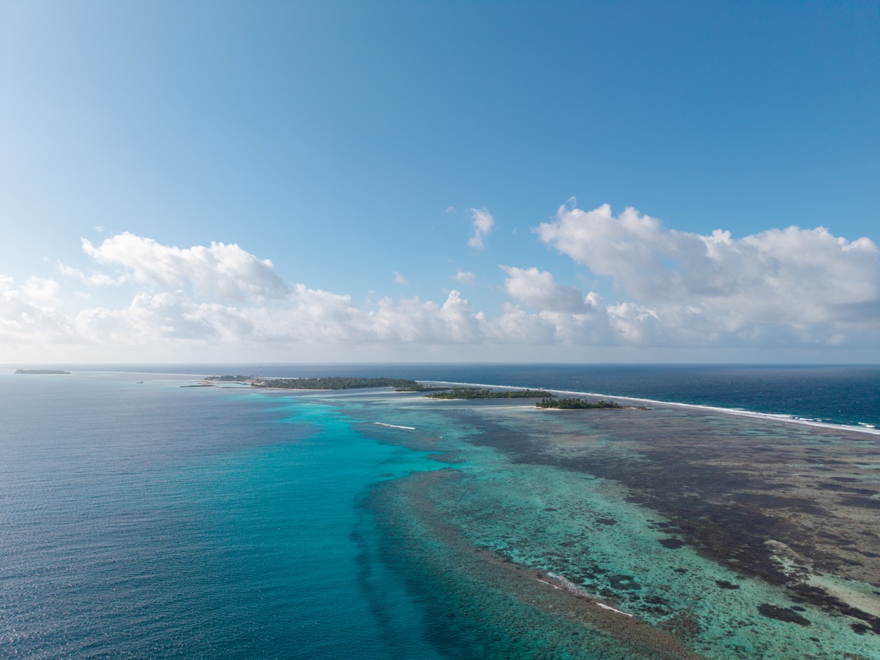 Aerial view of Kolamaafushi