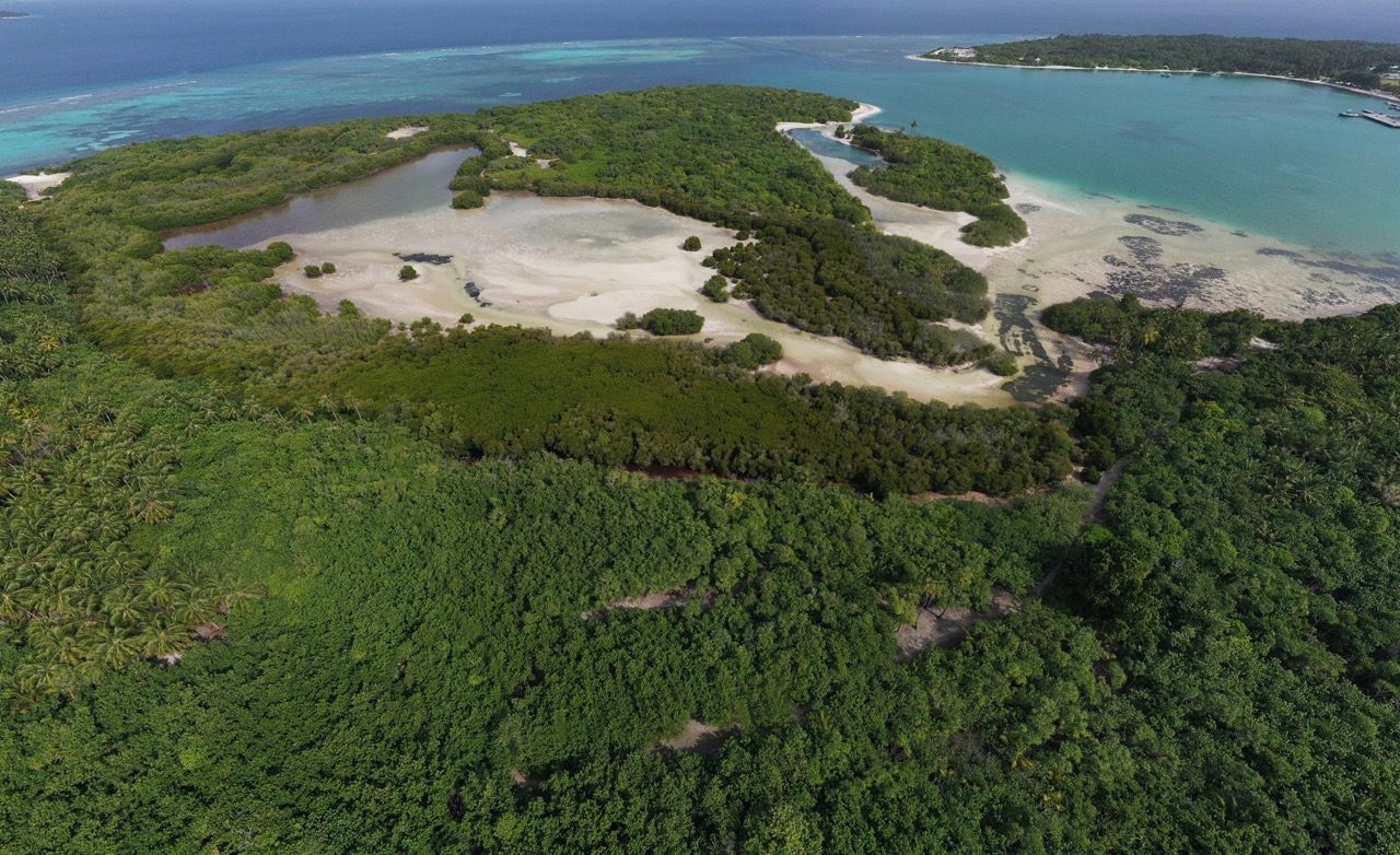 Aerial view of Baarah