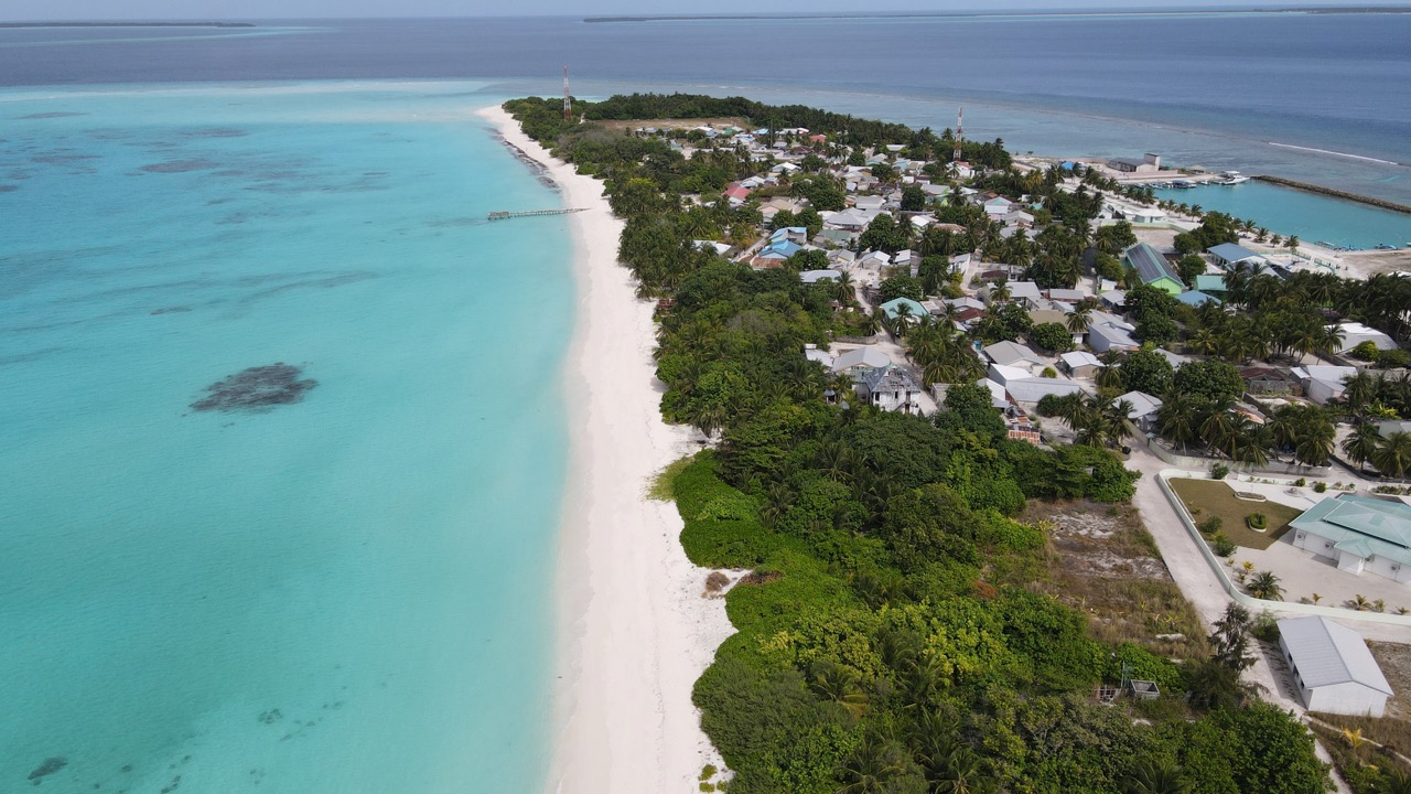 Aerial view of Vashafaru