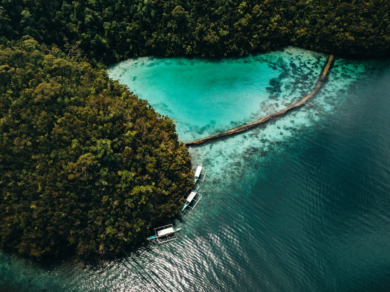 Aerial view of Thulusdhoo