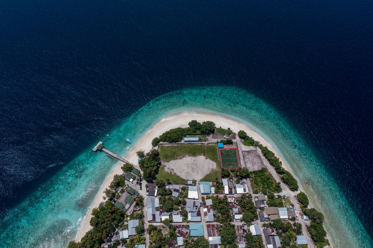 Aerial view of Henbandhoo
