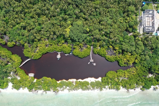 Aerial view of Kendhikulhudhoo
