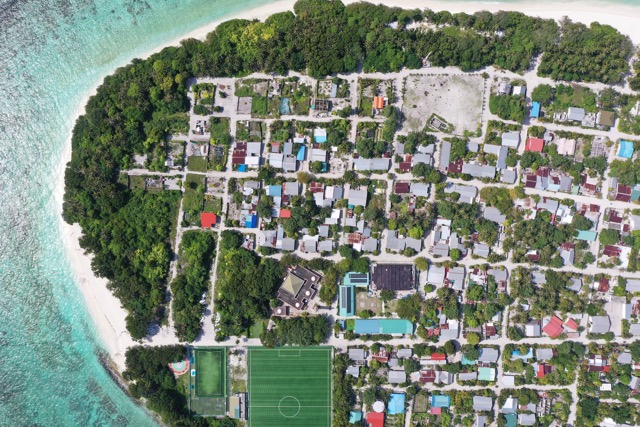 Aerial view of Kudafari