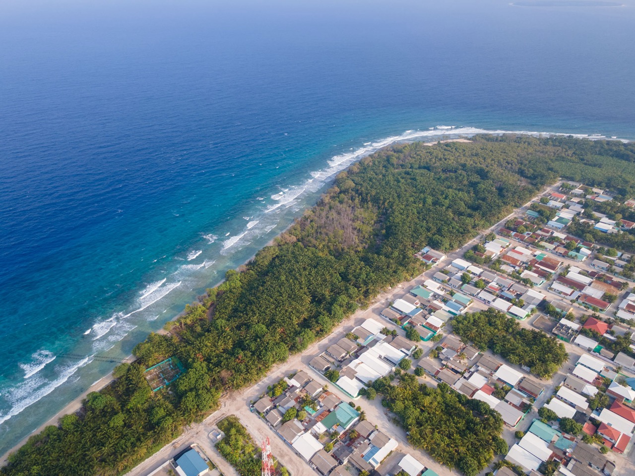 Aerial view of Milandhoo