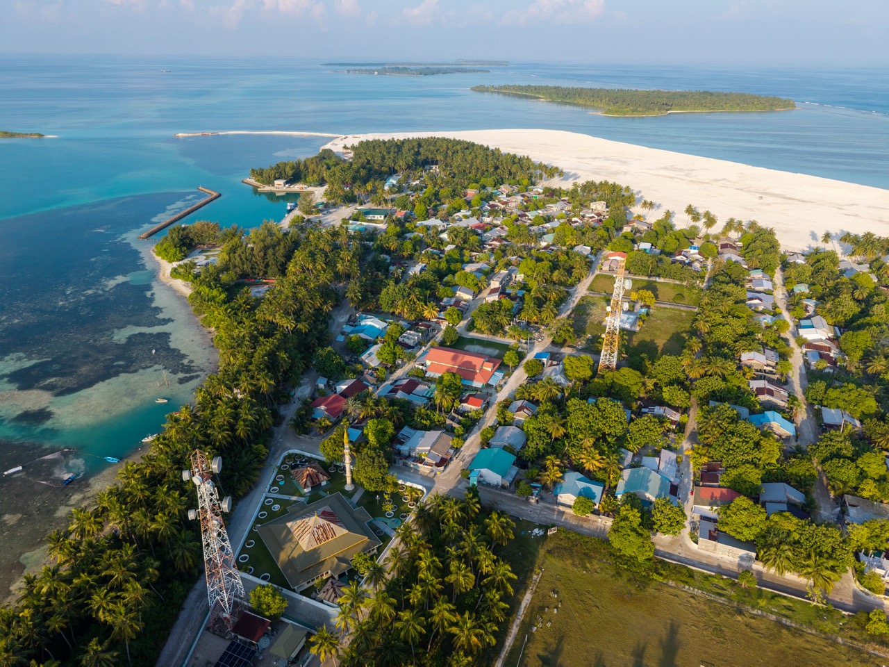 Aerial view of Kinbidhoo